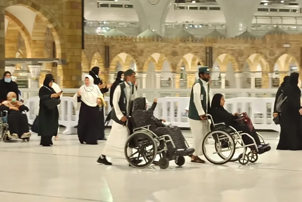 masjidil haram sediakan fasilitas khusus